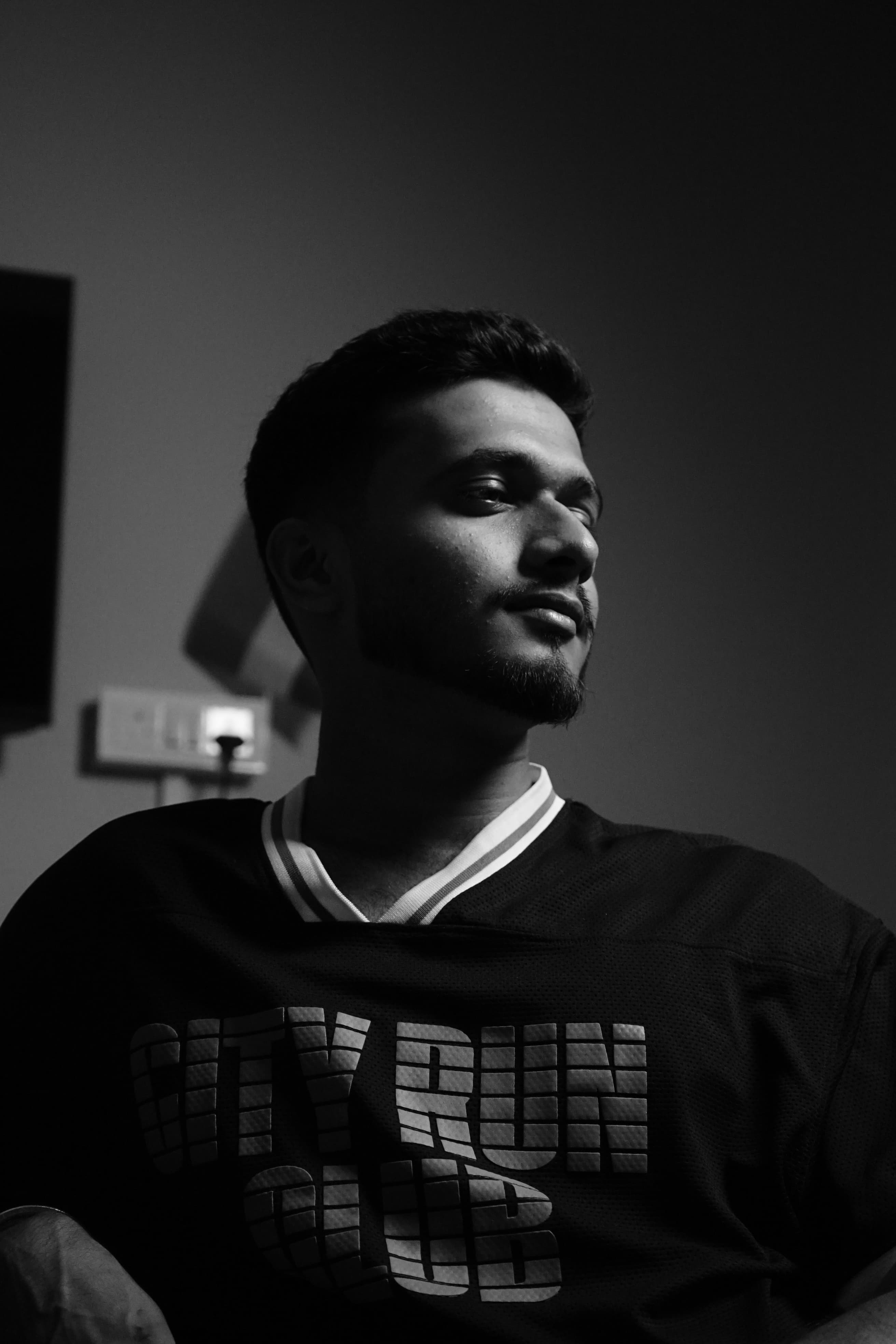 Surya Mishra cinematic profile portrait